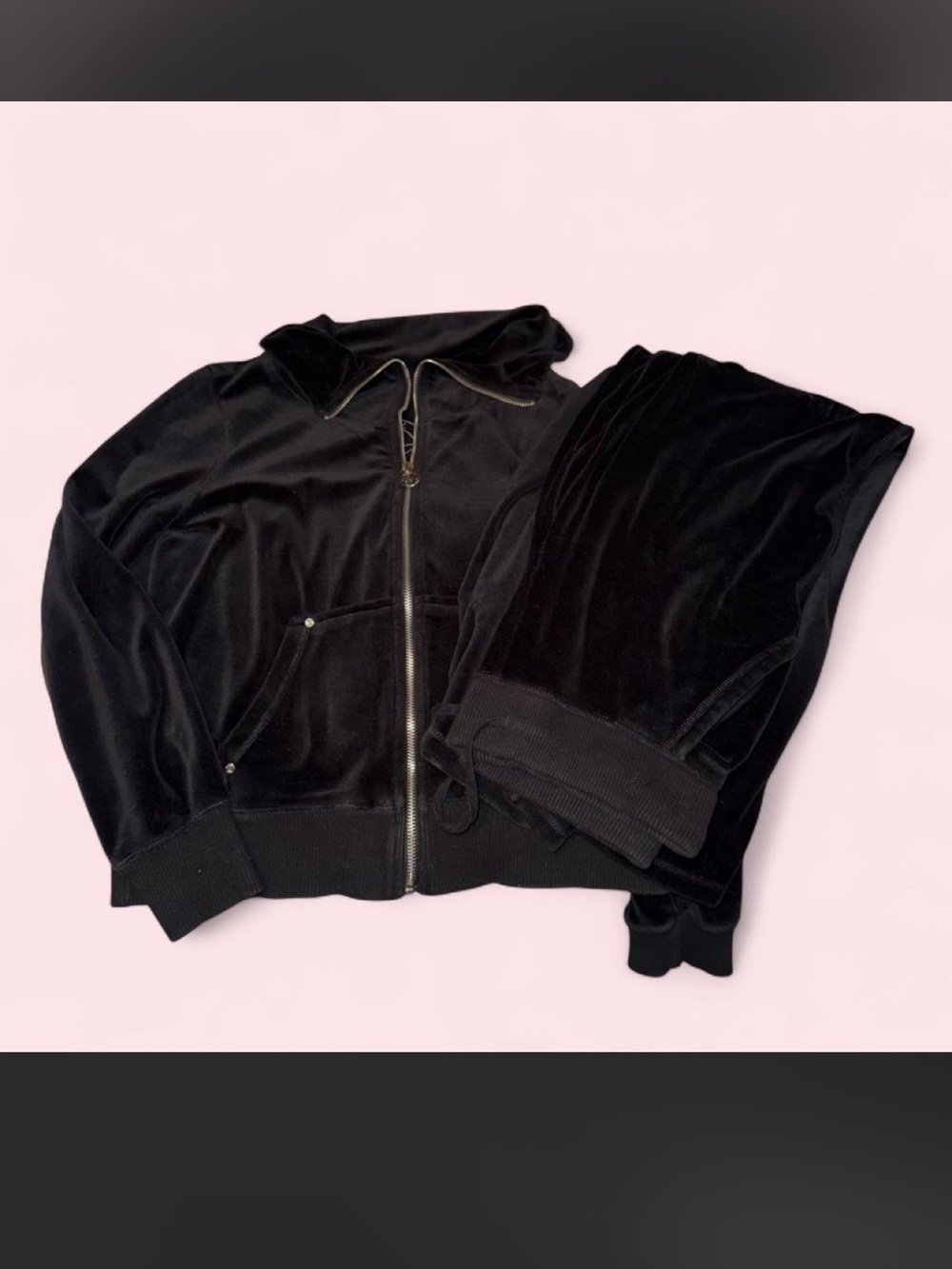 Michael Kors Velour Track Suit PETITE M